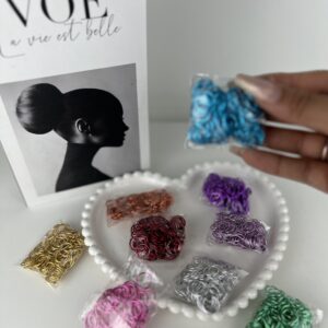 ACESSÓRIO PARA TRANÇA COLORIDO