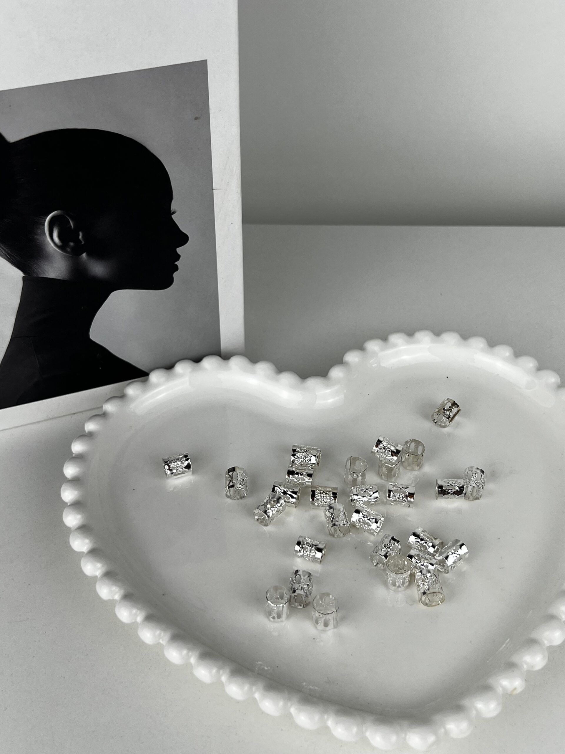 ACESSÓRIO PARA TRANÇA PRATA